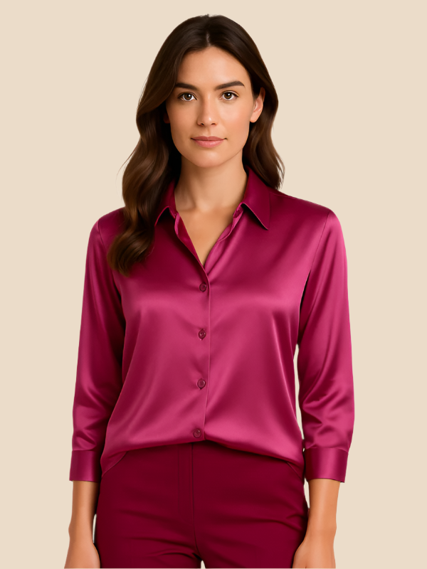 Scarlette | Satin Blouse for Women