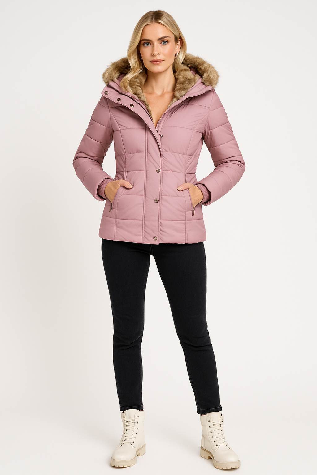 Women’s Insulated Hooded Down Coat