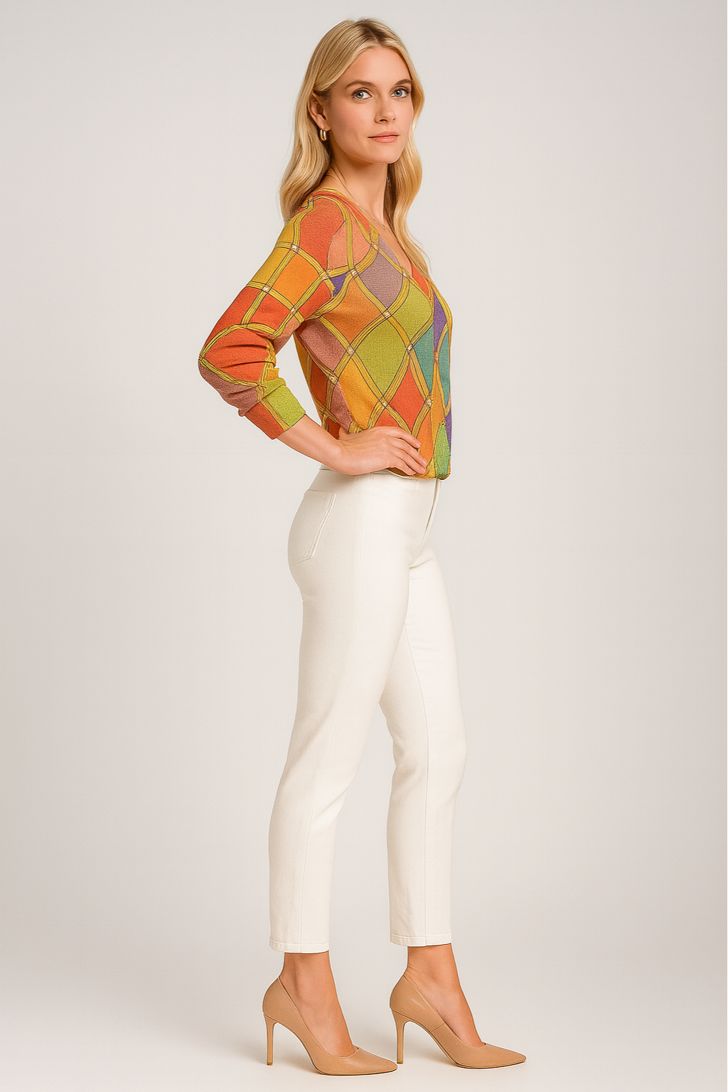 Women’s Knitted Sweater Soft Layering Comfort