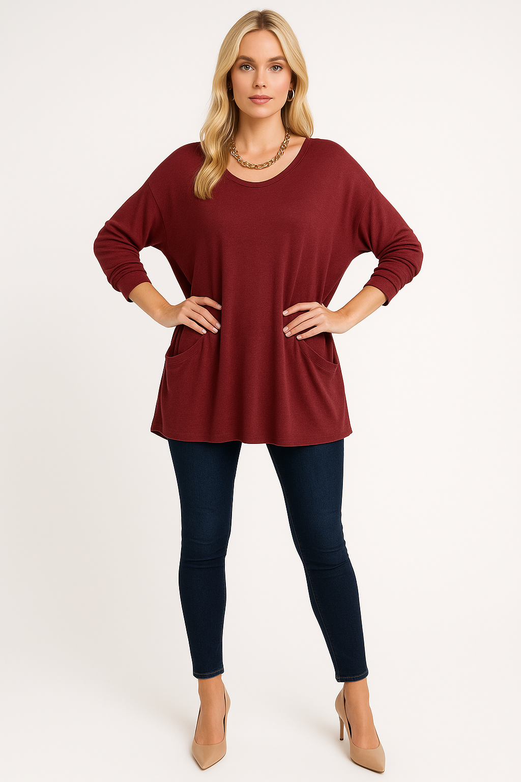 Women's Oversized Pullover Sweater