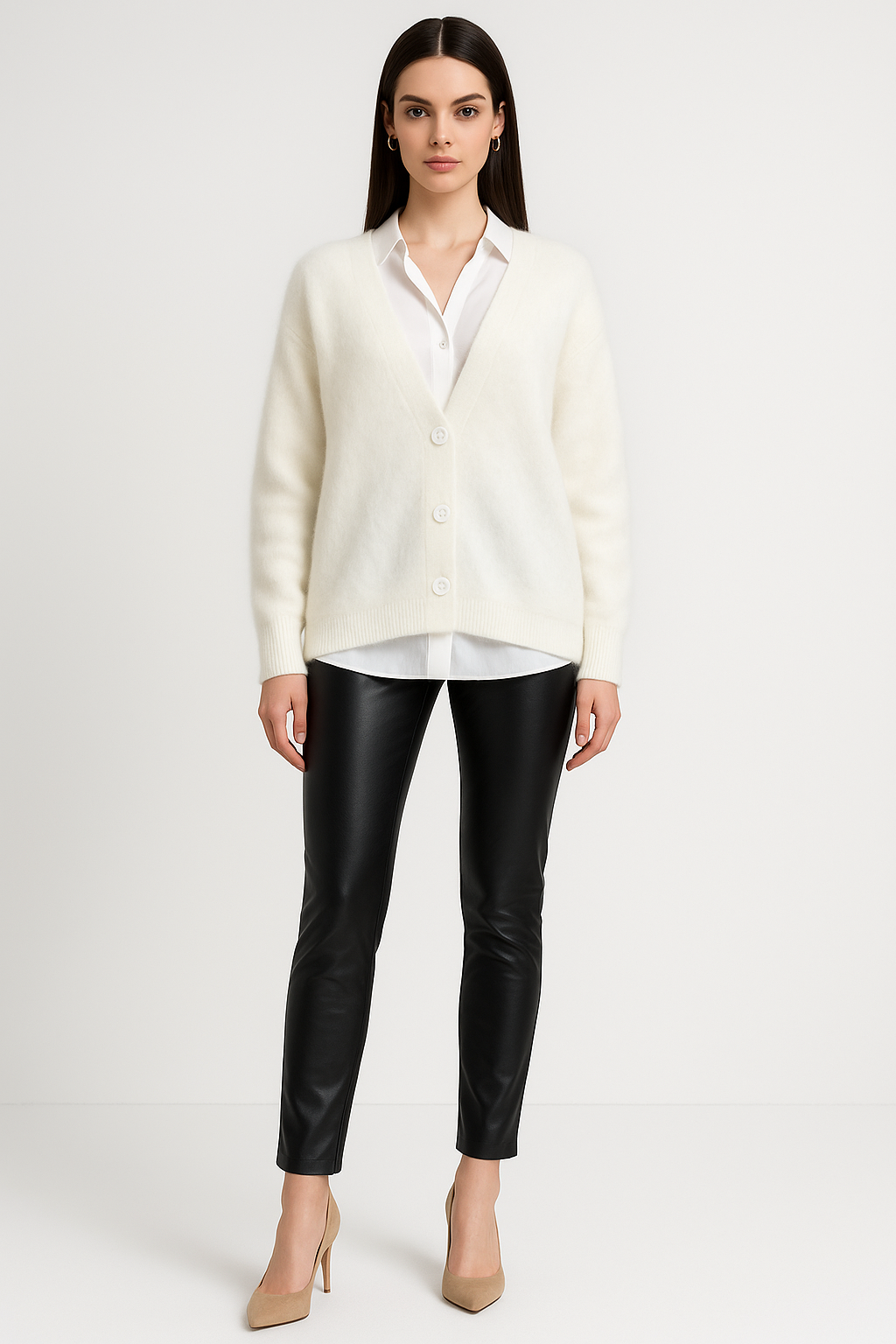 Women's Wool Knit Cardigan