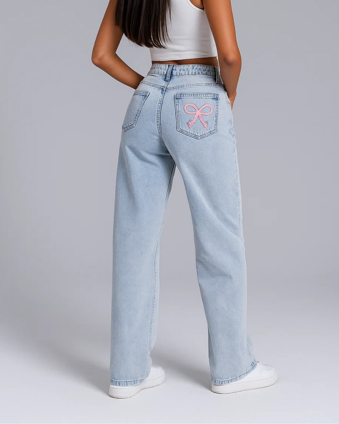 Women’s Chic Baggy Jeans Trousers