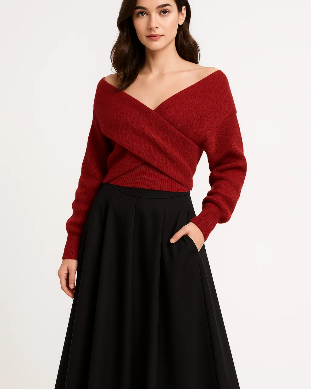 Women's Elegant Winter Co-ord Set