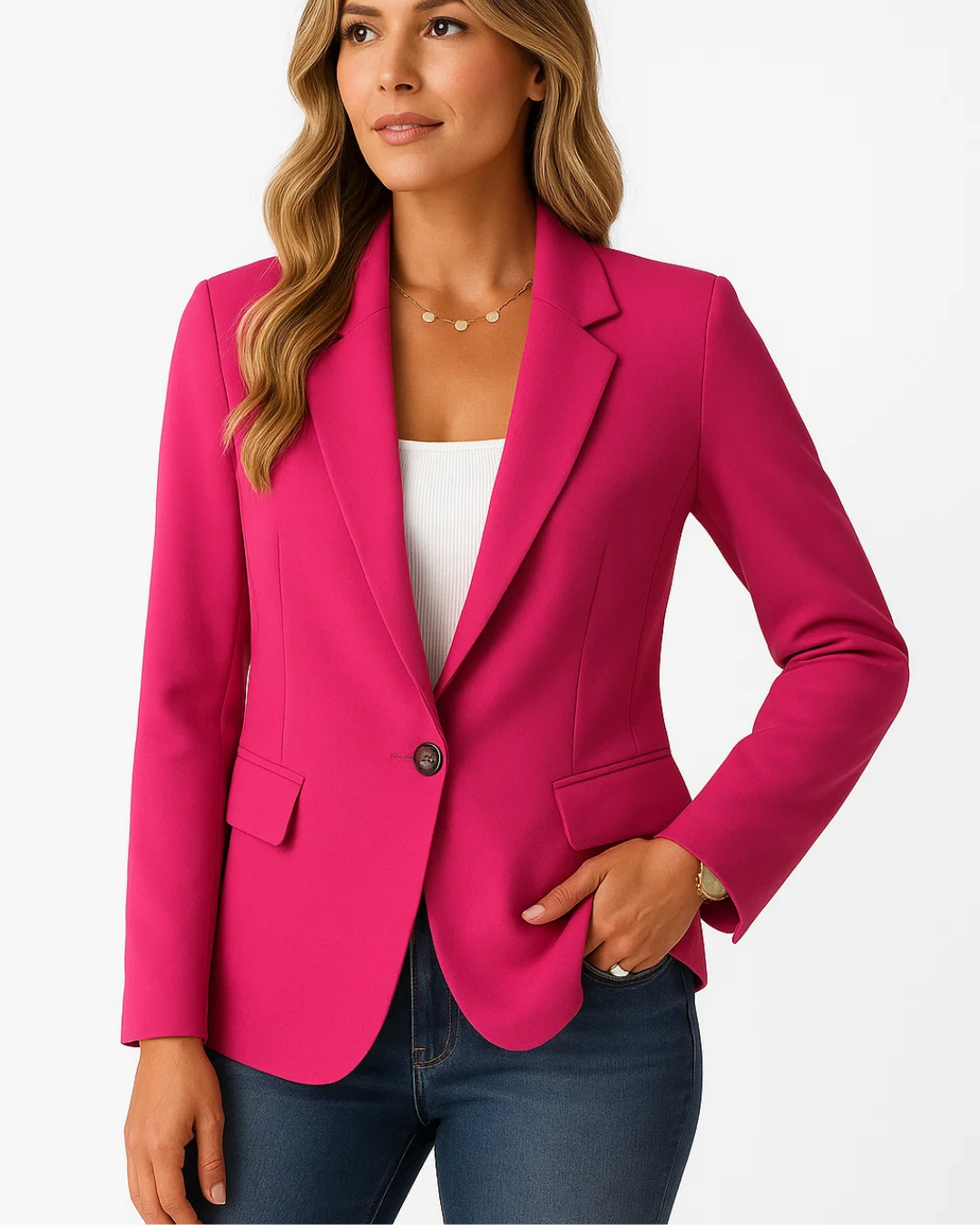 Women's Fitted Business Casual Blazer