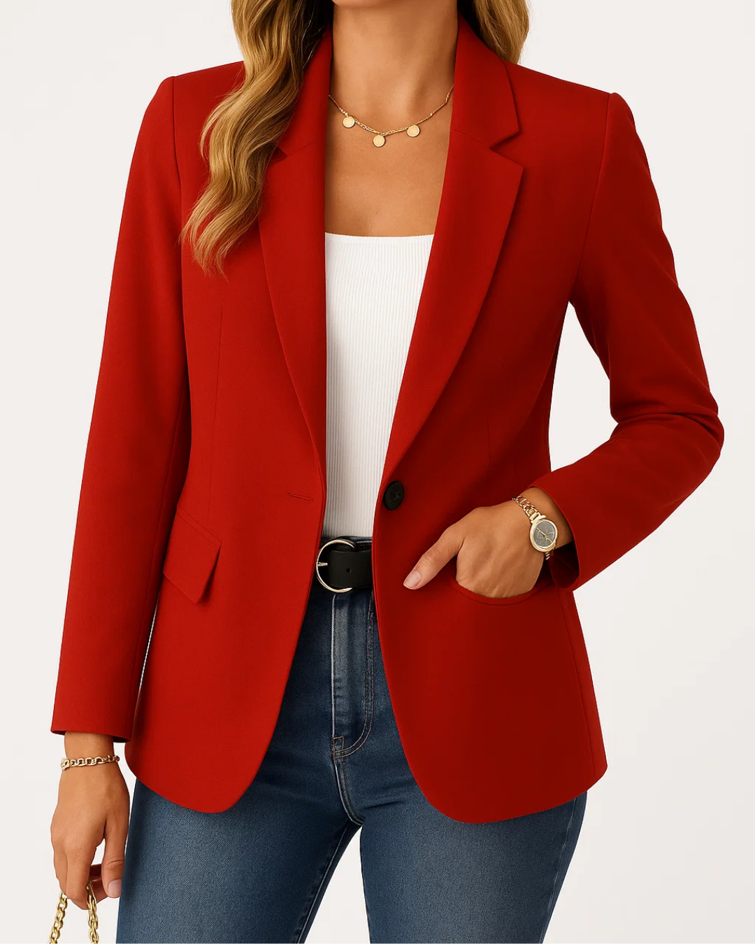 Women's Fitted Business Casual Blazer