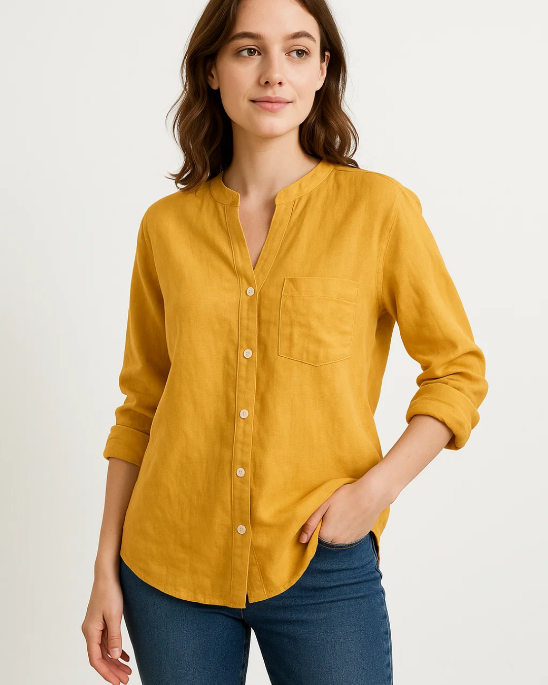 Women's Loose Fit Casual Blouse