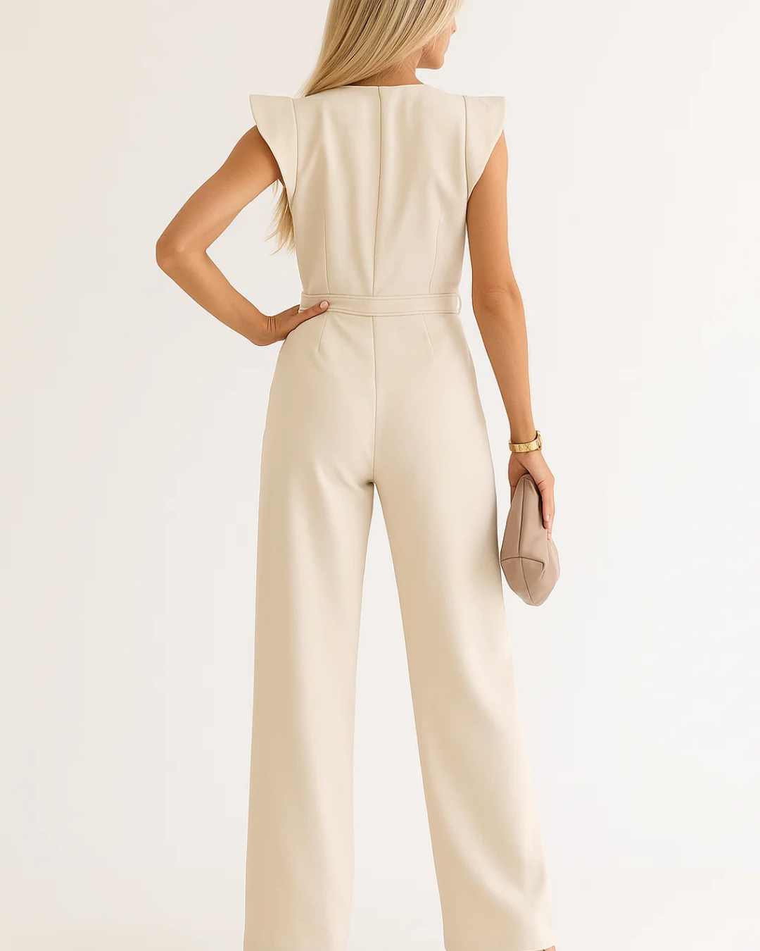 Women's Short Sleeve Jumpsuit