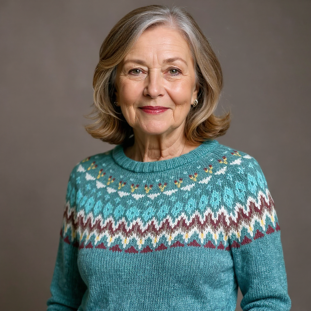 Sofia | Vintage Handcrafted Icelandic Jumper