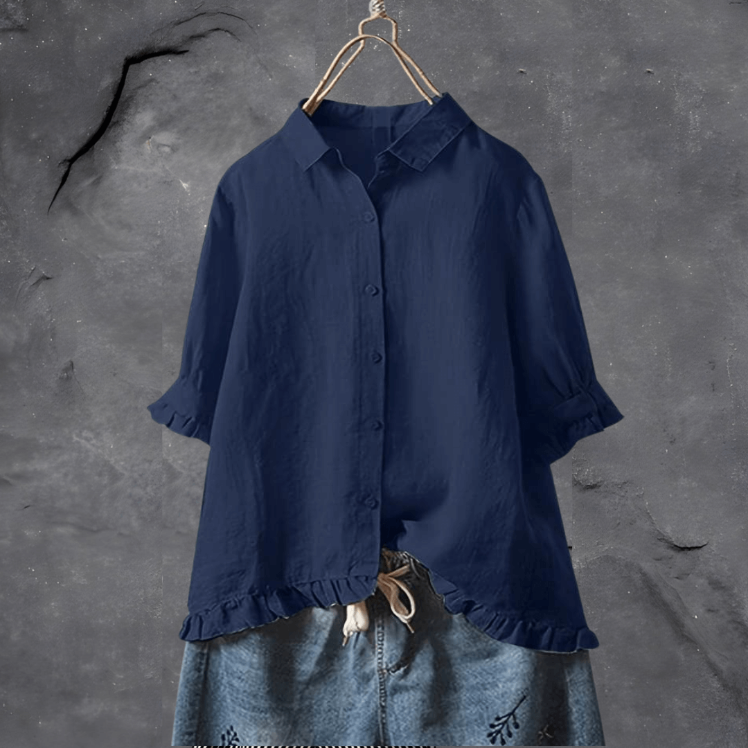 Sienna | Women's Elegant Long-Sleeve Shirt