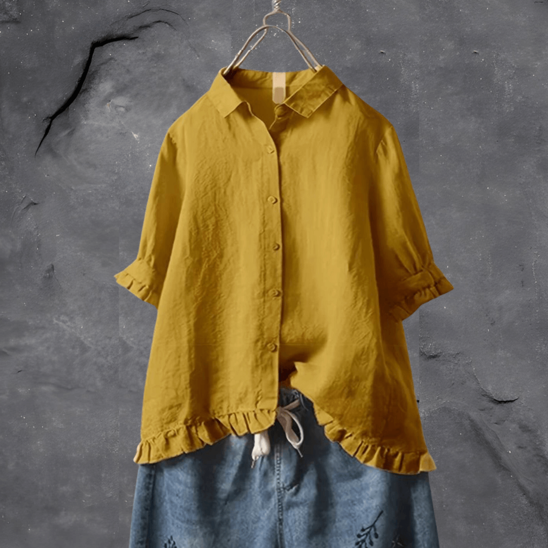 Sienna | Women's Elegant Long-Sleeve Shirt