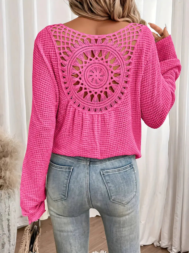 Francesca | Elegant V-Neck Sweater
