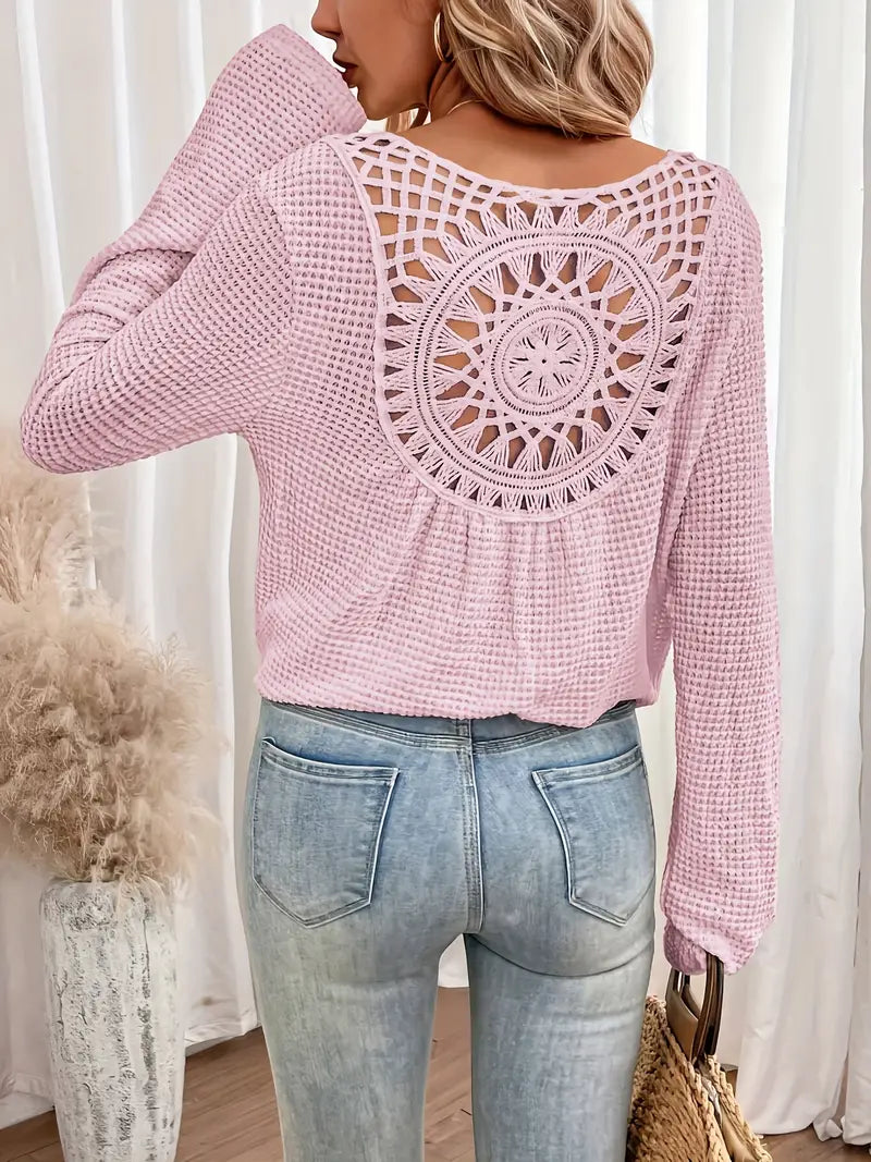Francesca | Elegant V-Neck Sweater