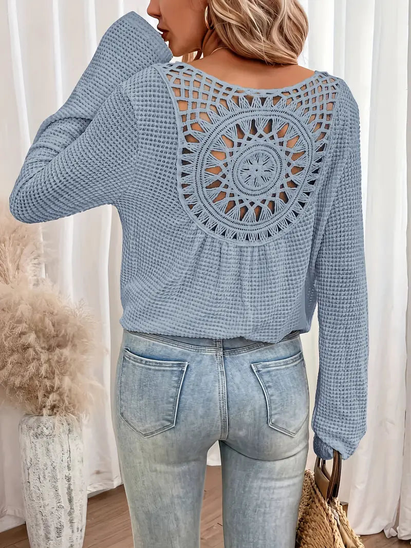 Francesca | Elegant V-Neck Sweater