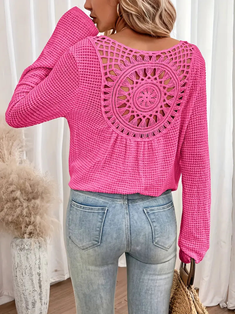 Francesca | Elegant V-Neck Sweater