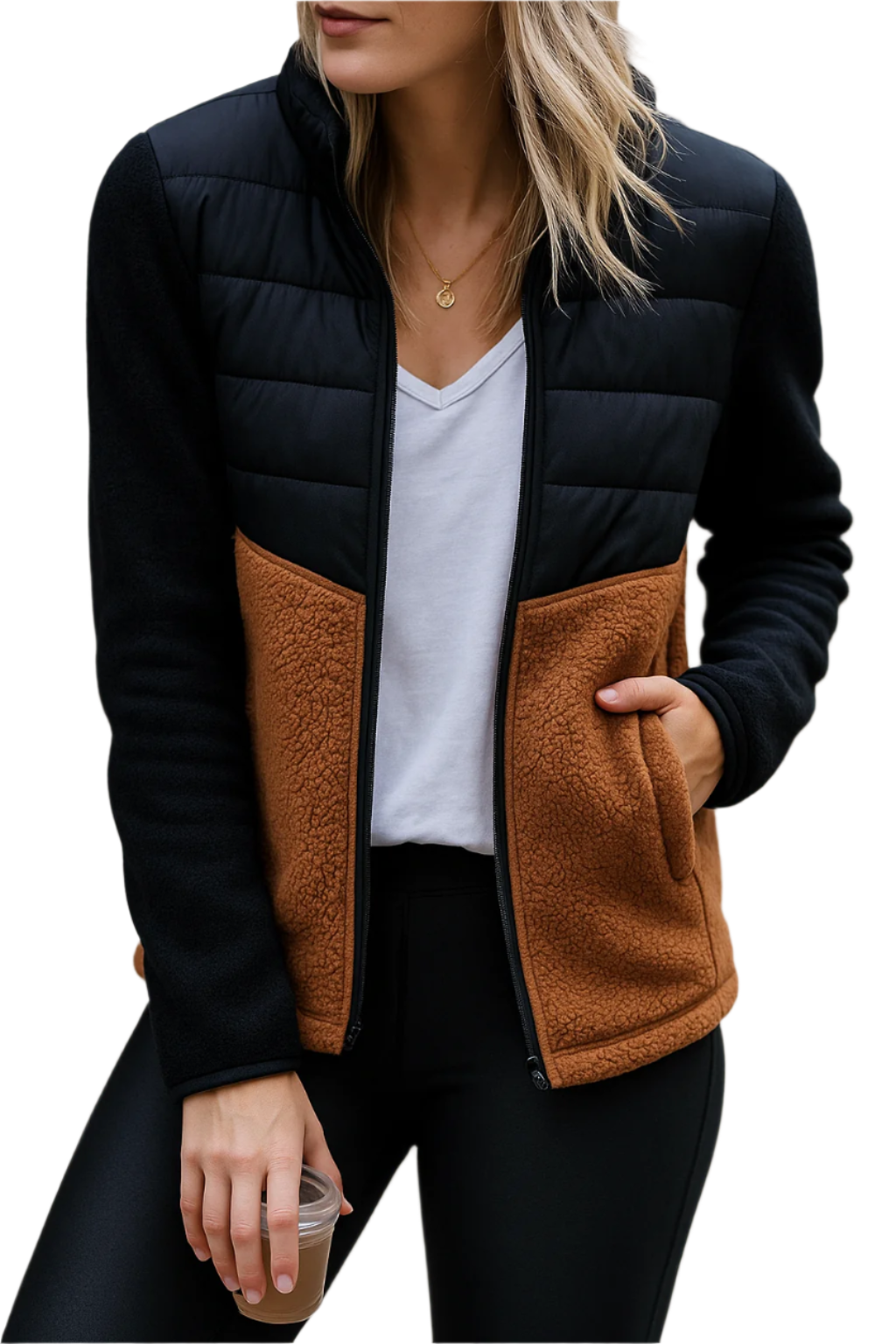 Mila | Puffer Fleece Jacket for Women