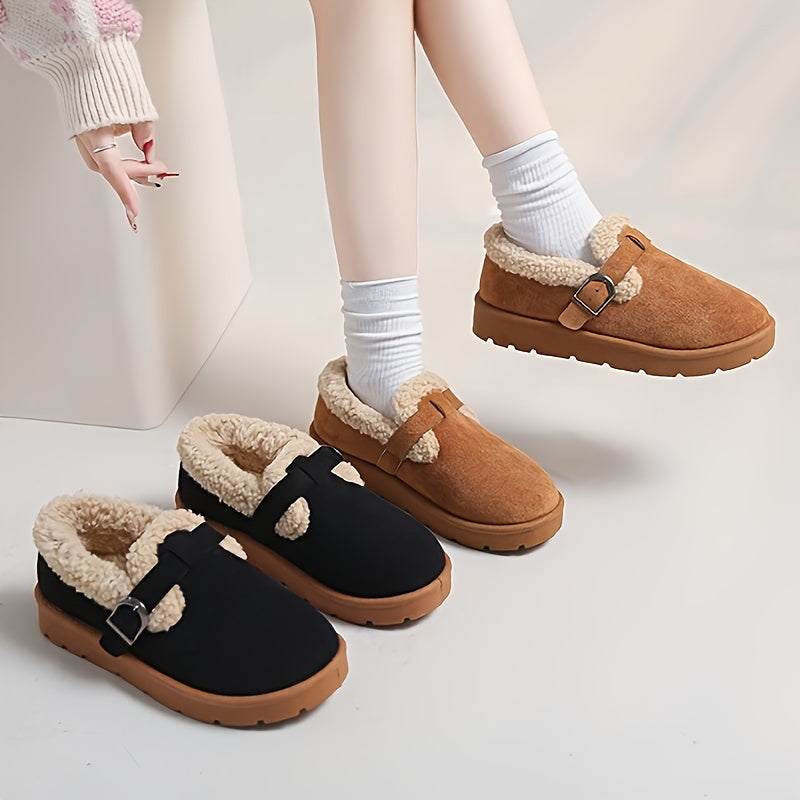 Ankle Boots – Plush Lined and Thick Rubber Sole
