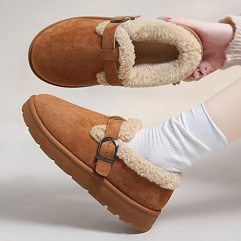 Ankle Boots – Plush Lined and Thick Rubber Sole