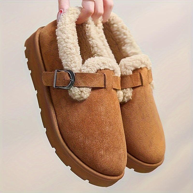 Ankle Boots – Plush Lined and Thick Rubber Sole