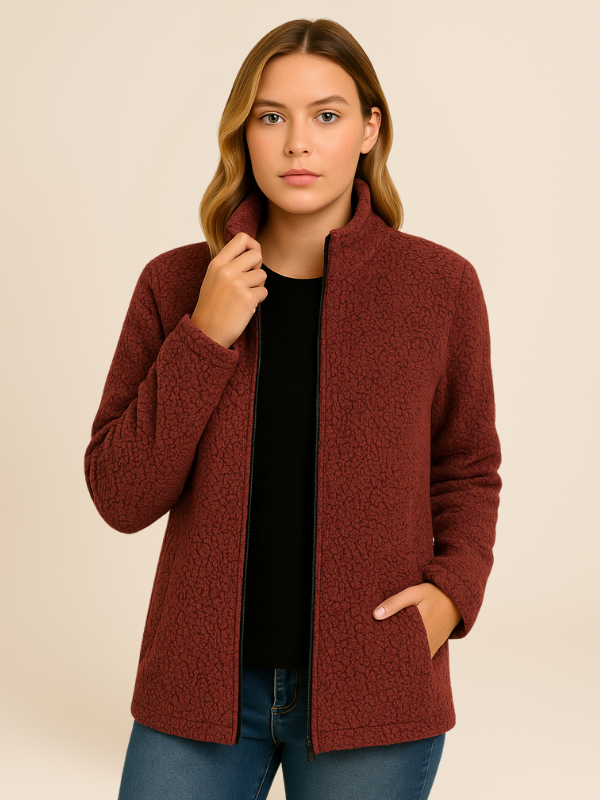 Lydia | Women's Fleece Zip-Up Jacket