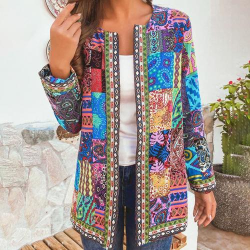 Zoe | Women's Floral Print Lightweight Jacket