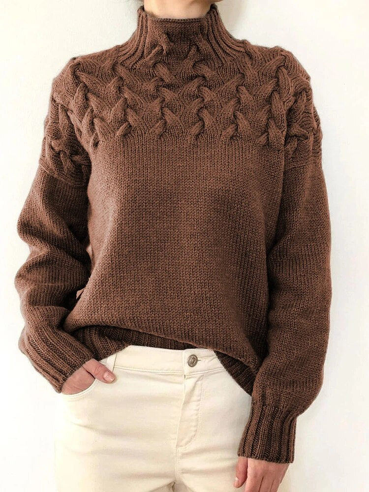 Nylah | Women’s Knitted Turtleneck Sweater