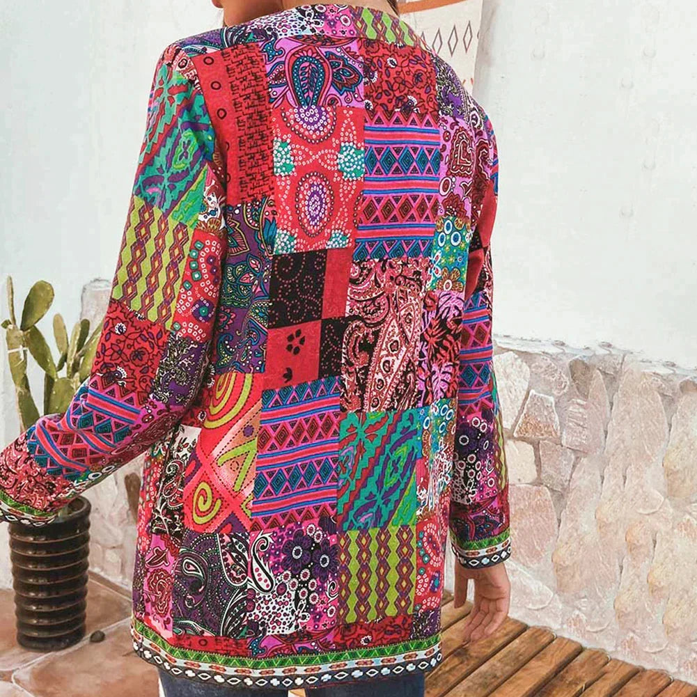 Zoe | Women's Floral Print Lightweight Jacket