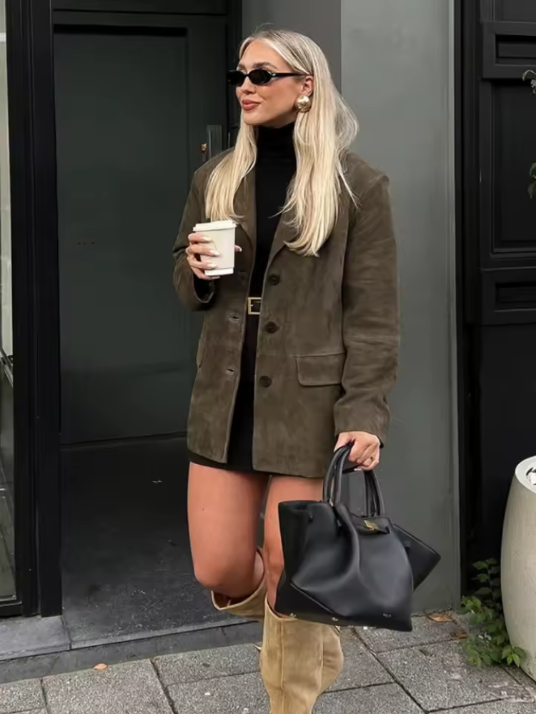 Sadie | Brown Jacket for Women