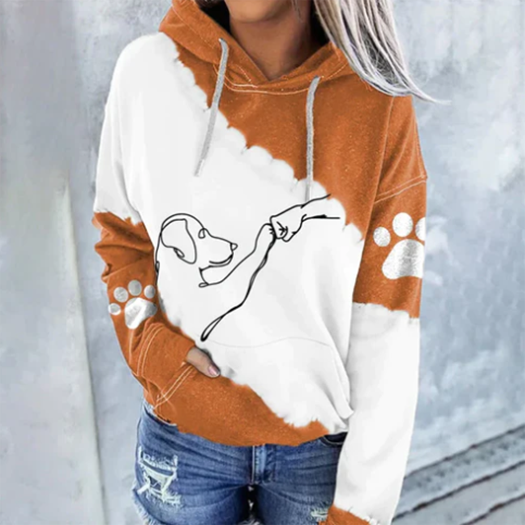 Lucy | Women's Pink Lover Hoodie