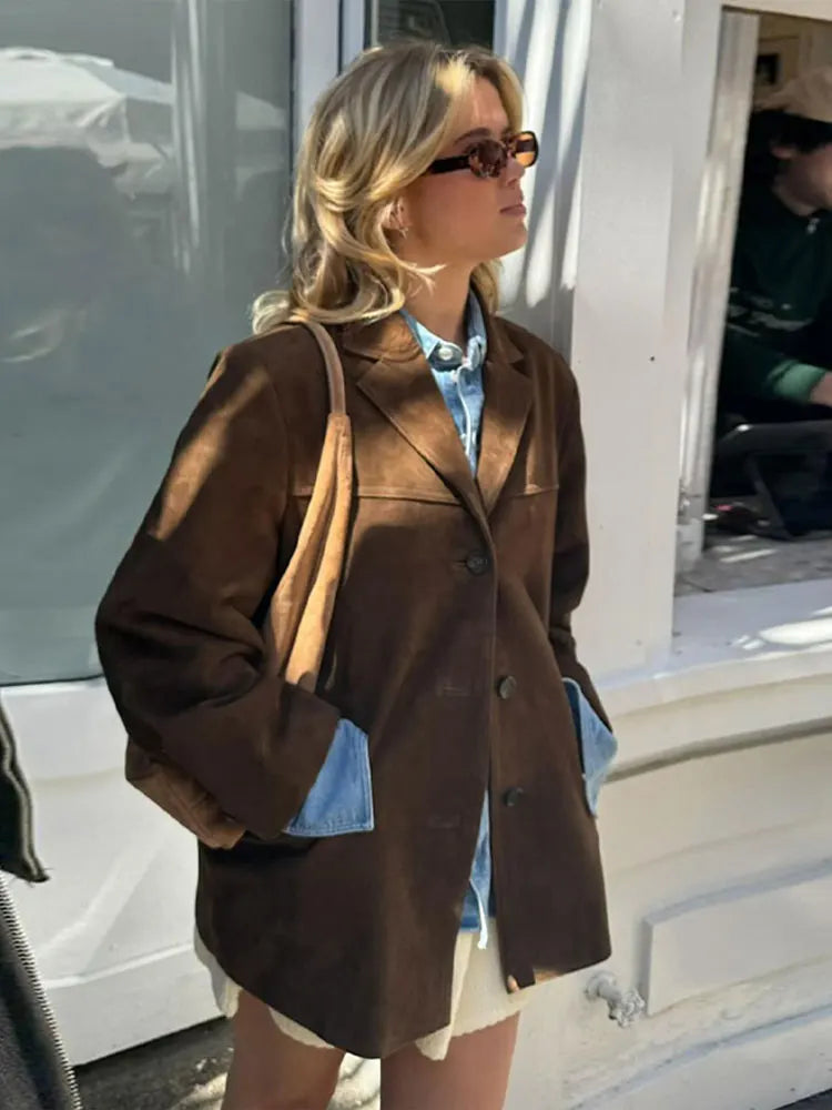 Sadie | Brown Jacket for Women