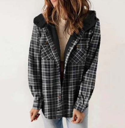 Kayla | Women's Hooded Wool-Blend Coat