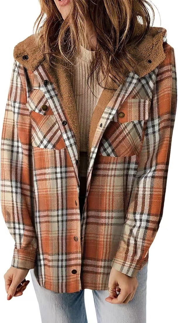 Kayla | Women's Hooded Wool-Blend Coat