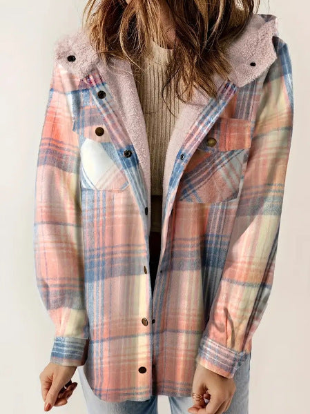 Kayla | Women's Hooded Wool-Blend Coat