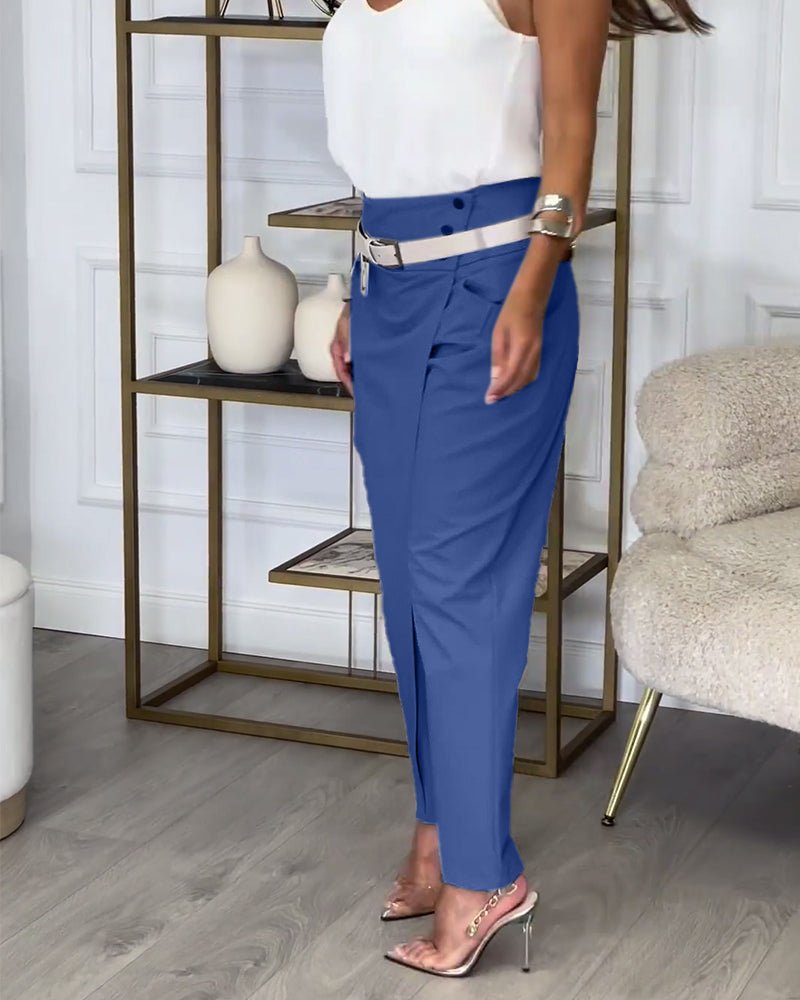 Leah | Patchwork Pants for Women