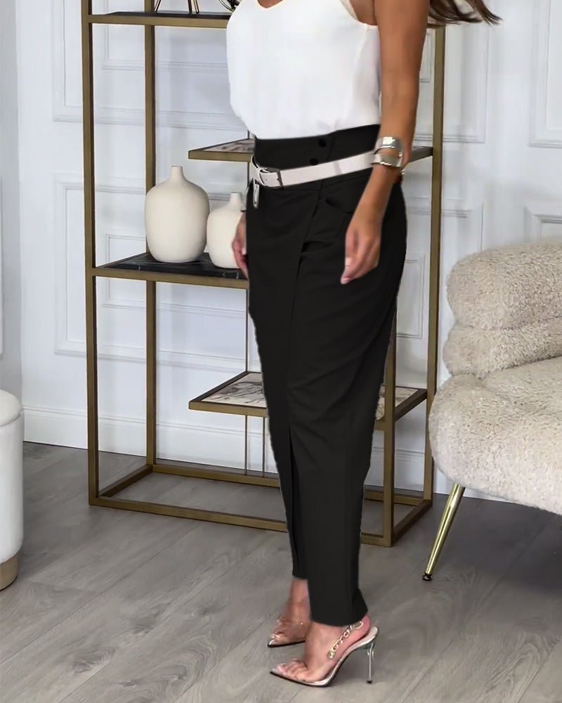Leah | Patchwork Pants for Women