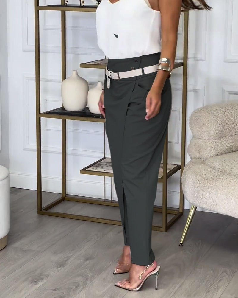 Leah | Patchwork Pants for Women