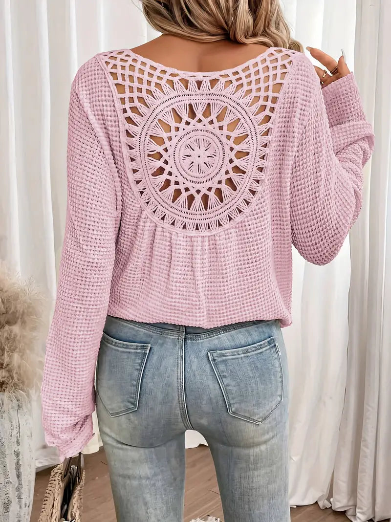 Francesca | Elegant V-Neck Sweater