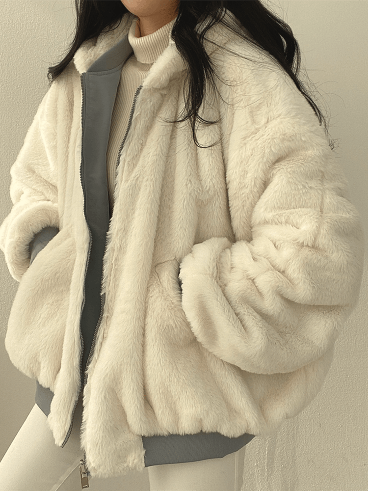 Quinn | Women's Oversized Bomber Jacket