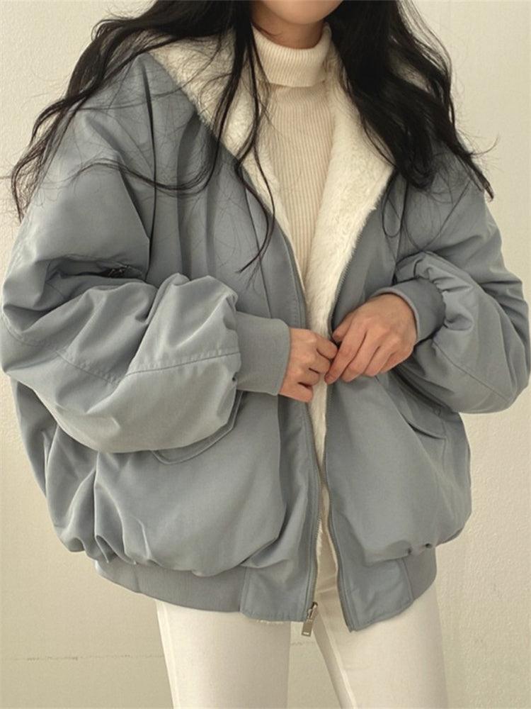 Quinn | Women's Oversized Bomber Jacket