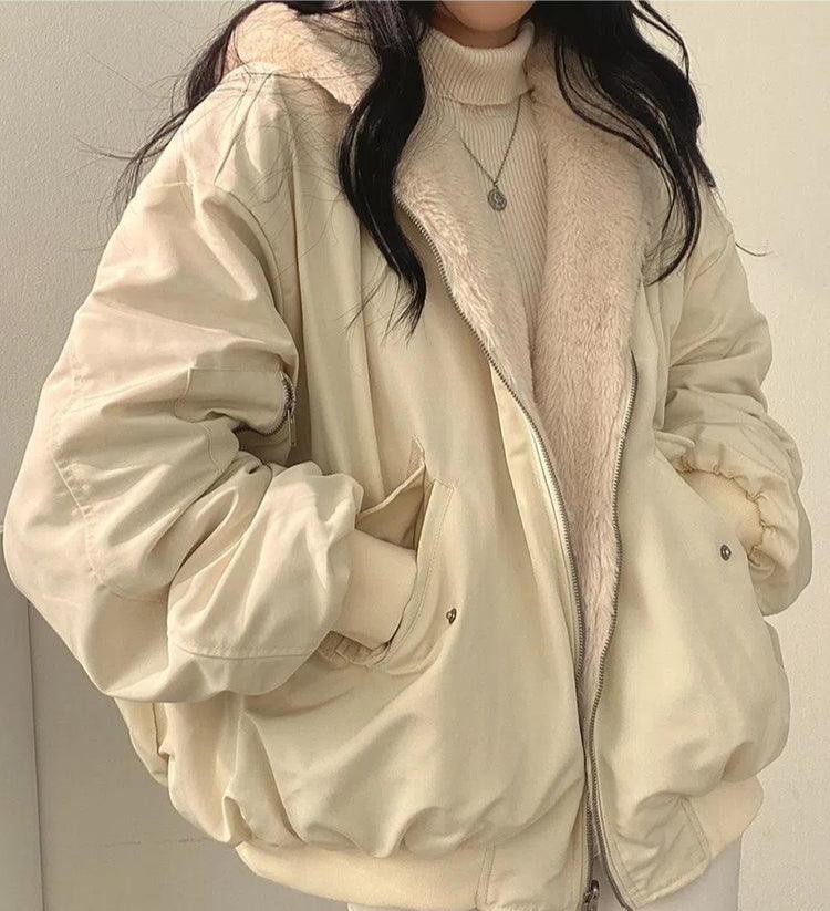 Quinn | Women's Oversized Bomber Jacket