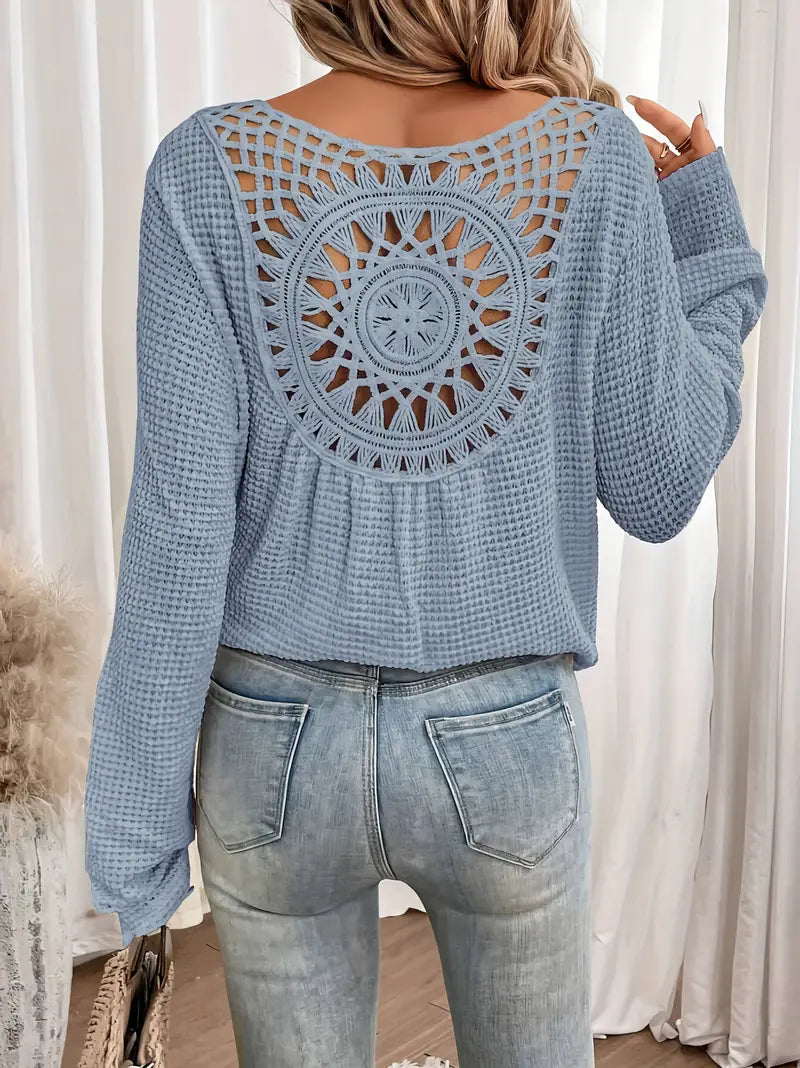 Francesca | Elegant V-Neck Sweater