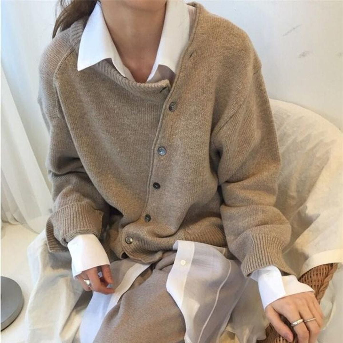 Lucille | Women's Elegant Knit Cardigan